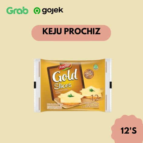 

Prochiz Gold Slices 156 Gram Isi 12 lembar