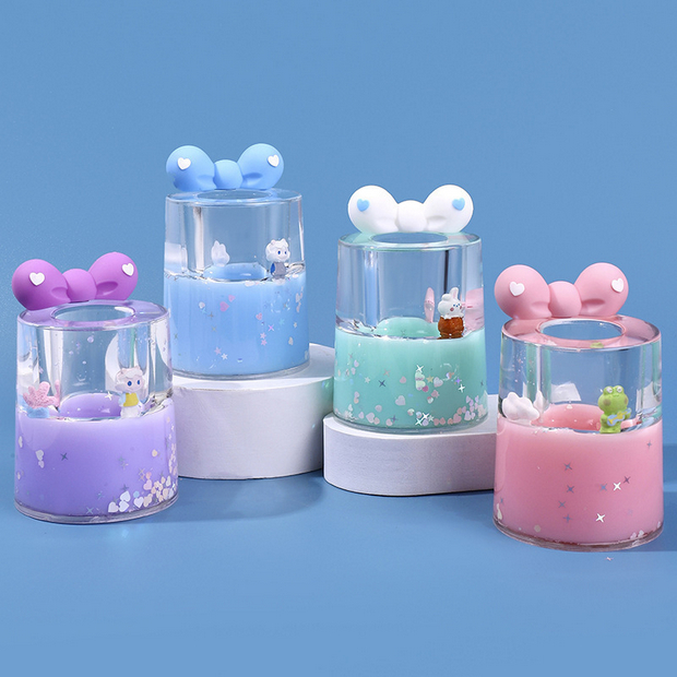 

TEmpat Bolpen Pen Holder Decoration PAjangan Air Spirittus Dekorasi Jam PAsir Air Liquid Hourglass