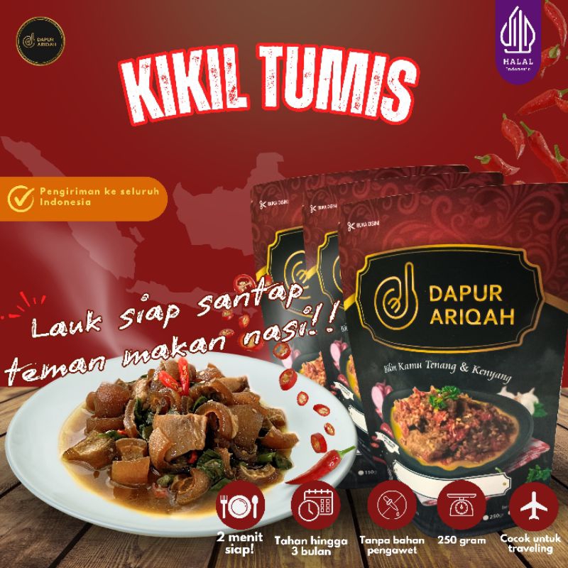 

Dapur ariqah | Kikil | Kikil tumis | teman makan nasi | siap saji