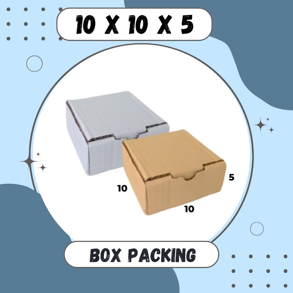 

Box 10x10x5 LD Kardus Packing Madu Hampers Kotak Kemasan Box Souvenir Karton Sparepart Minyak Wangi