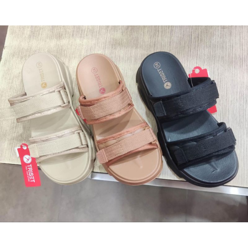 TRISET SHOES ORIGINAL❗Sandal Flat Wanita