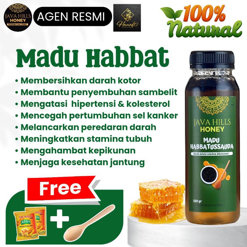 

Madu Habbatussauda Javahills Honey / Madu murni / Madu Asli / Madu Herbal
