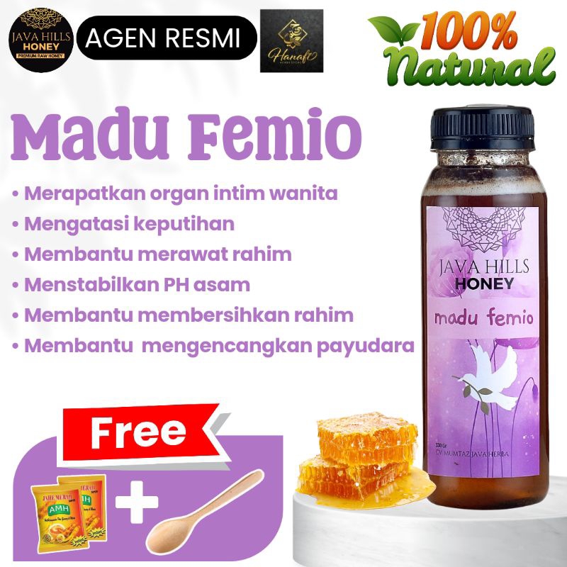 

MADU FEMIO KHUSUS WANITA Javahills Honey (Merawat organ intim wanita) / Madu Promil