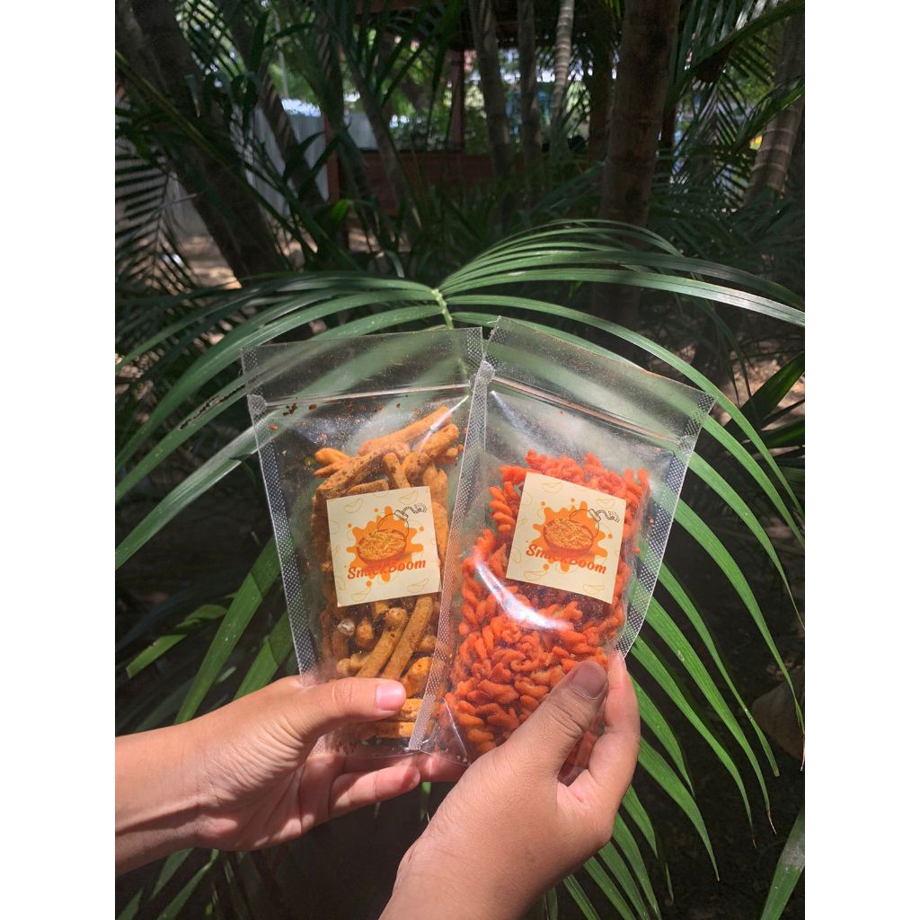 

Snack / Camilan Basreng dan Makaroni 100 Gram Pedas Cabe Asli Enak - Snack Boom