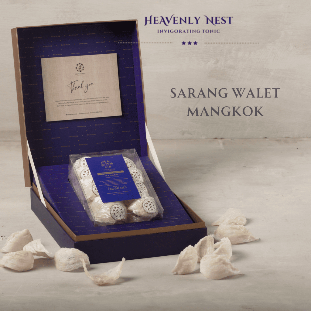 

Sarang Burung Walet Mangkok 100 gr - HeavenlyNest