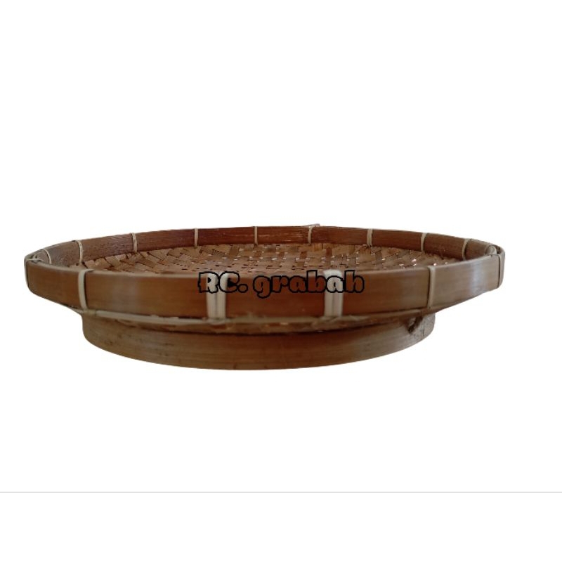 piring bambu/ piring anyaman/piring lalap/ nampan bambu/ nampan bambu anyaman