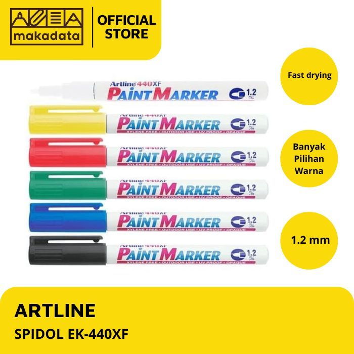 

SPIDOL WARNA / SPIDOL ARTLINE EK-440XF (1 PCS) MURAH