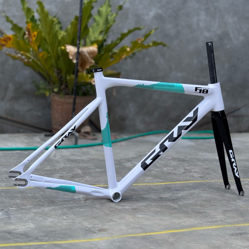 Frameset fixie aero GRAY