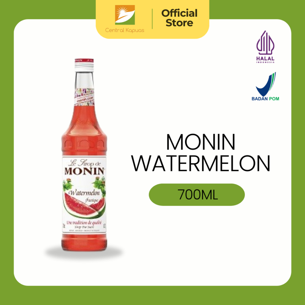 

MONIN Premium Syrup Watermelon