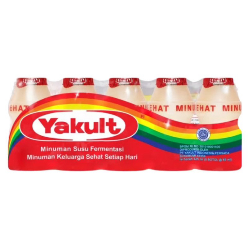 

YAKULT 1 PACK ISI 5 / MINUMAN SUSU FERMENTASI