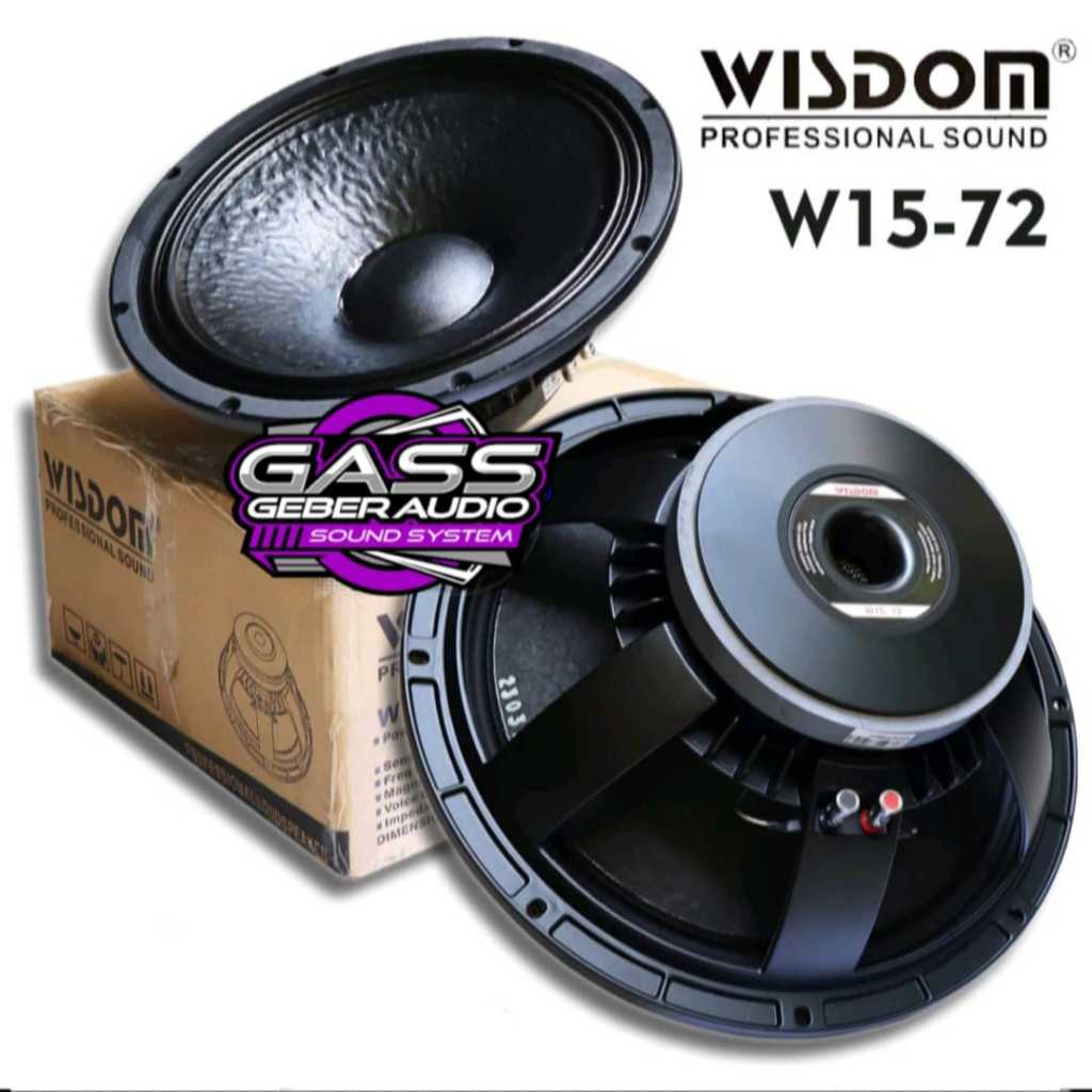 Speaker 15 inch wisdom w1572 Wisdom W15-72