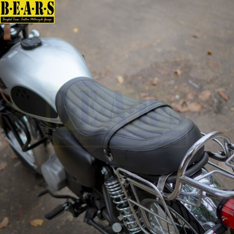 Jok Motor Kawasaki W175 British Style Handmade PnP