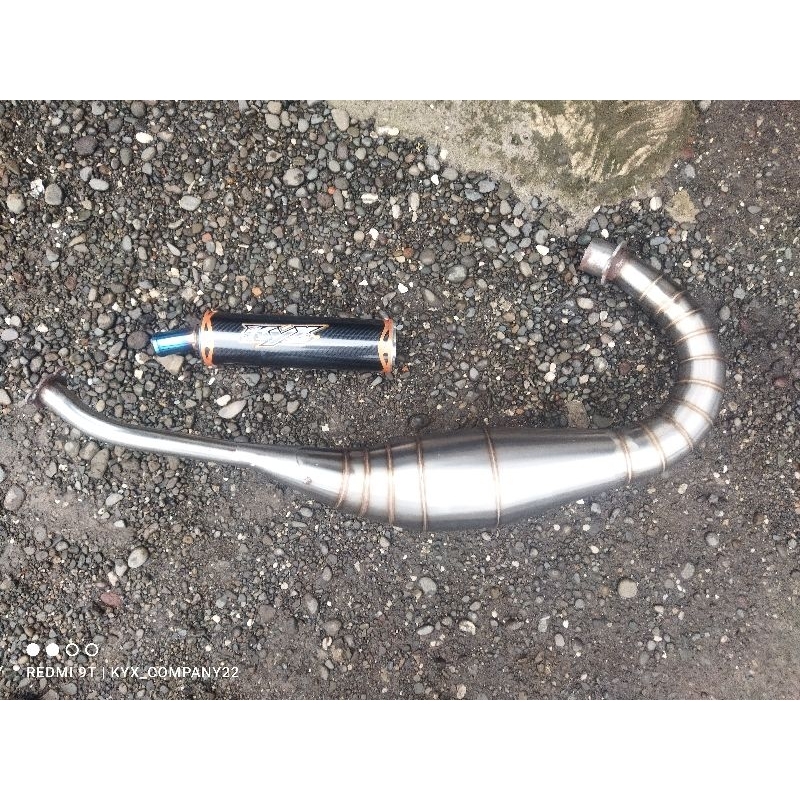 knalpot Suzuki RGR KYX racing