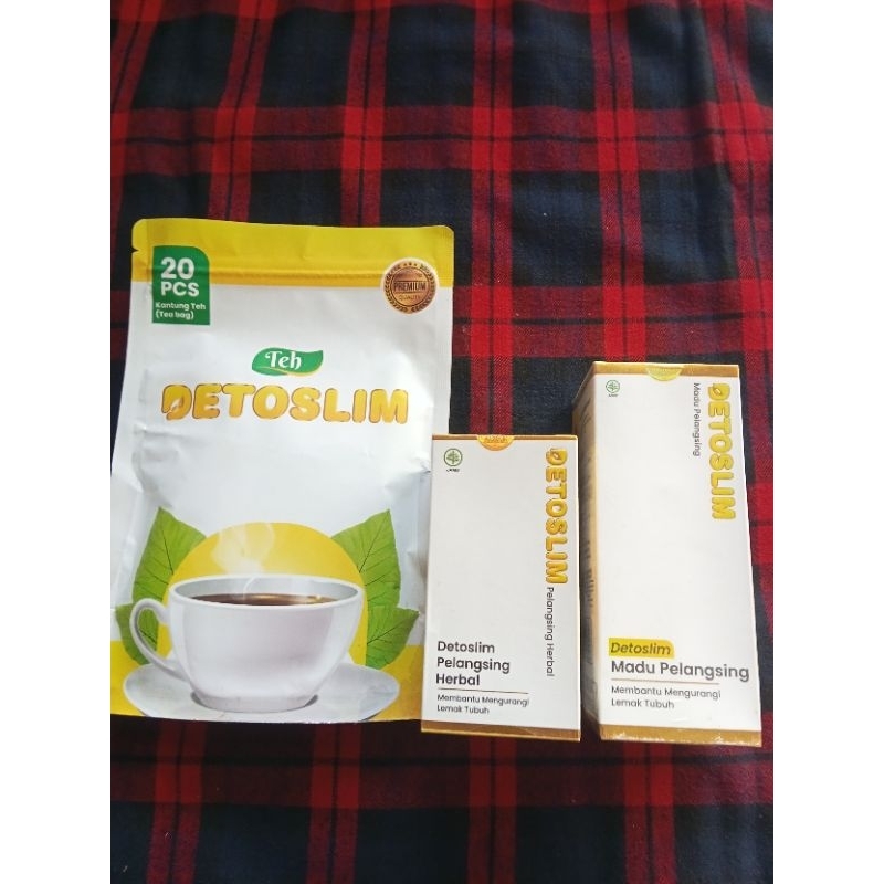 

PAKET DETOSLIM TEH/MADU/SIRUP