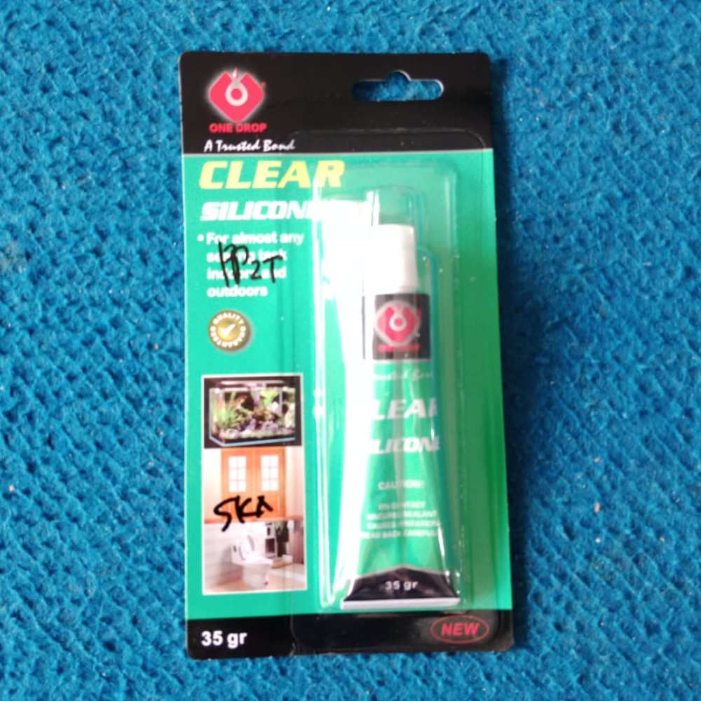 Lem Kaca / Lem Silicon Sealant Tube / Lem Aquarium KECIL