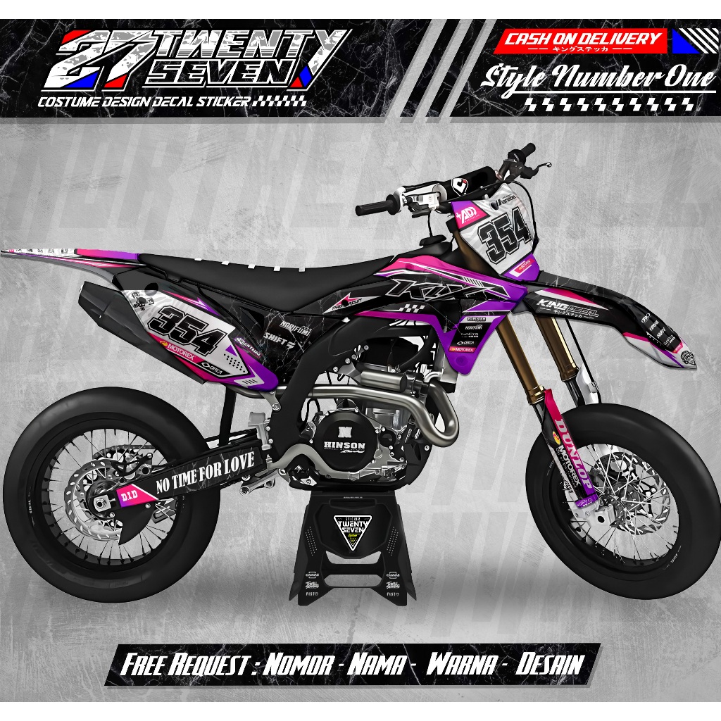 DECAL KLX GORDON FULL BODY / STIKER KLX GORDON / STIKER GORDON / DECAL GORDON 21