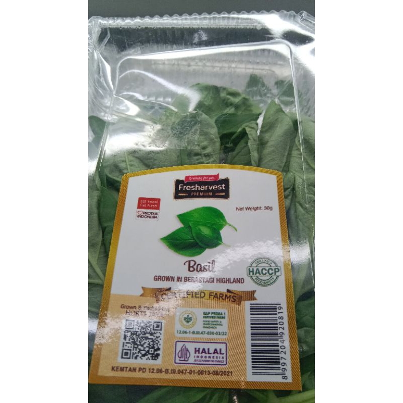 

Daun Basil/pack 30g