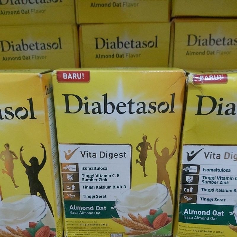 

DIABETASOL ALMOND OAT 570GR