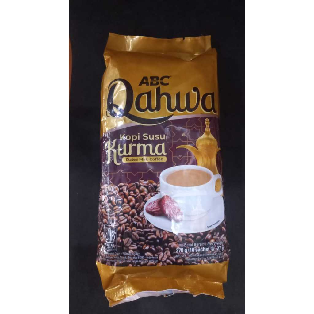 

QAHWA KOPI SUSU KURMA 27GR X 10SCH