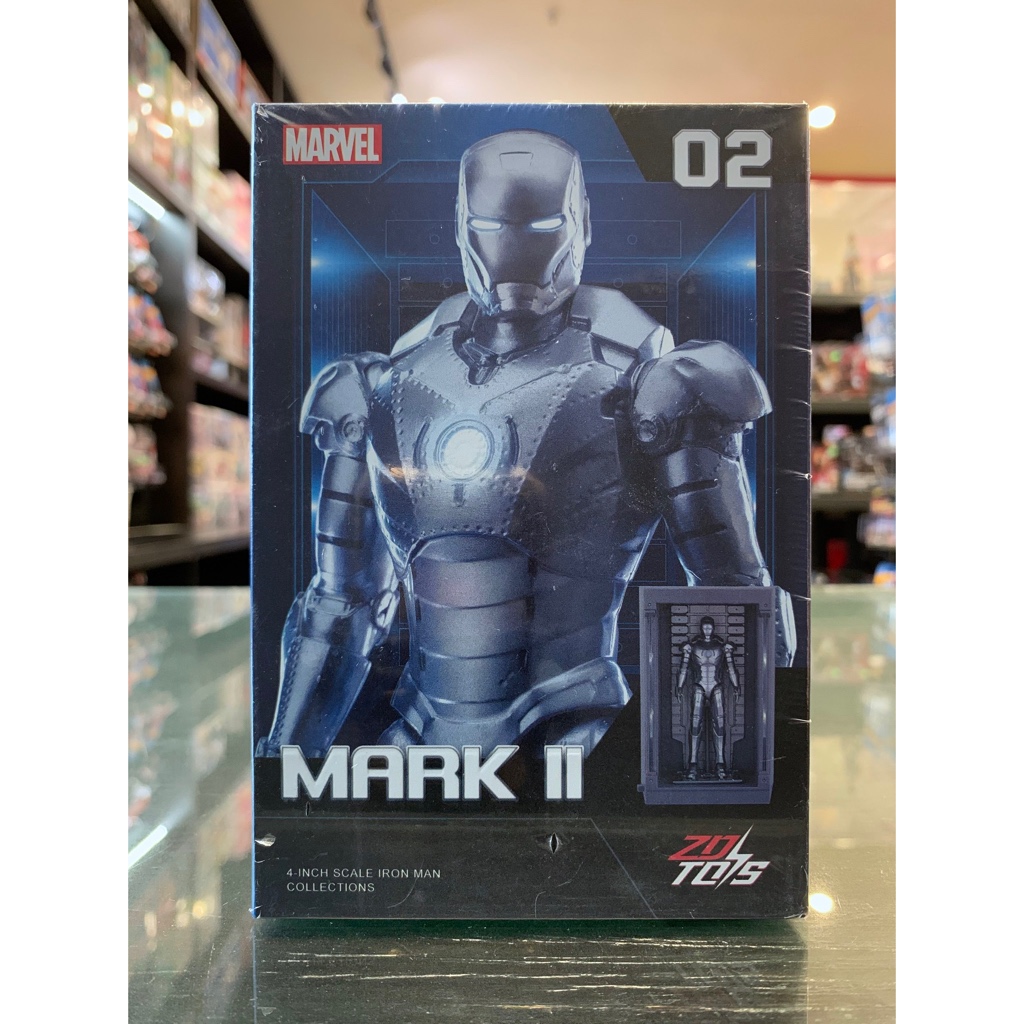 Zd Toys Iron Man+Hall of Amor Set MK2 4-inch