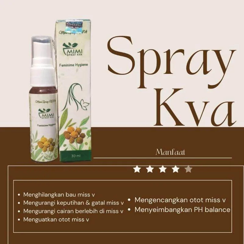 Mimi Spray KVA Bpom Dr Boyke / Solusi Kewanitaan