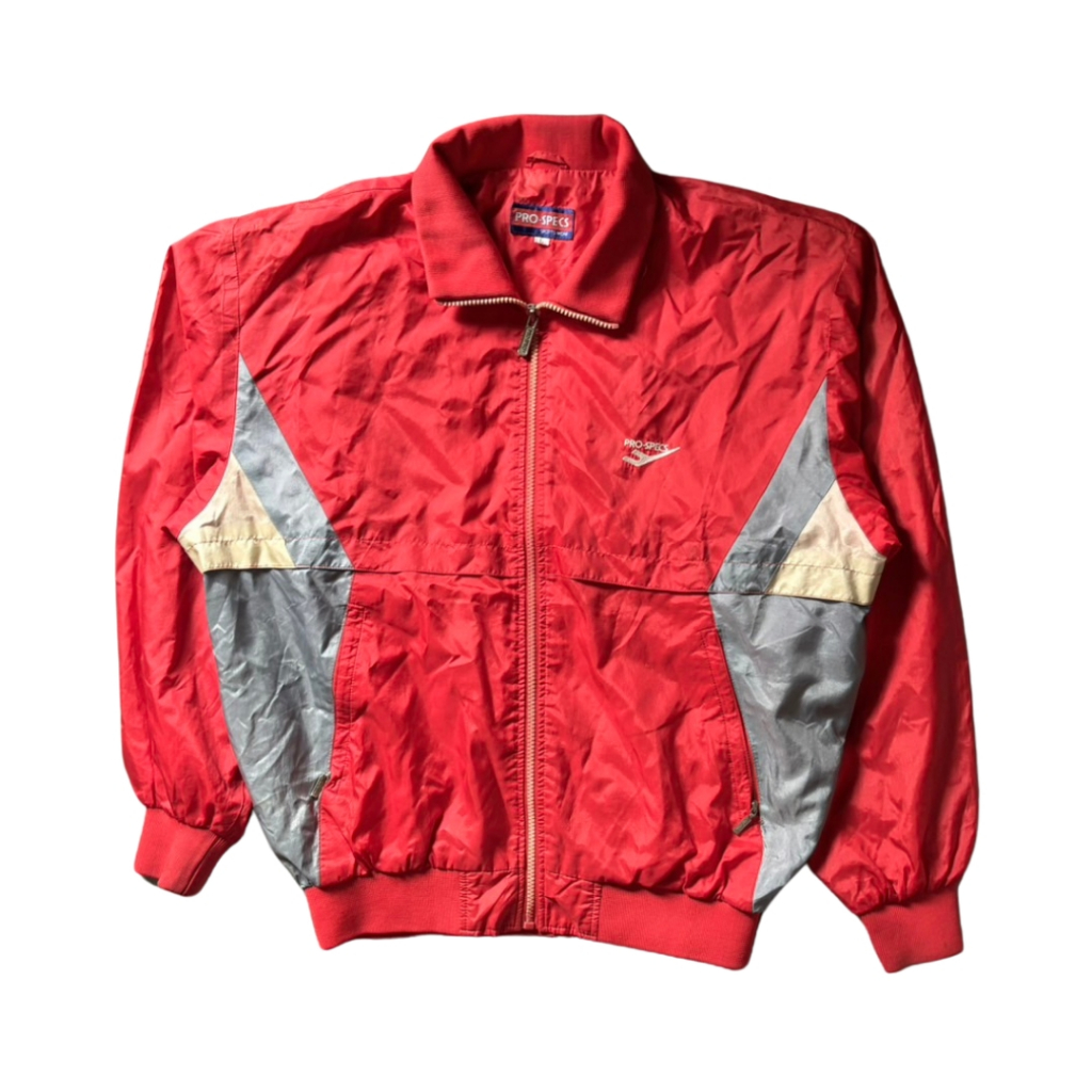 Vintage Red Windbreaker by PRO-SPECS