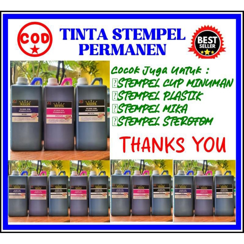 

Tinta Stempel Permanen Waterproof