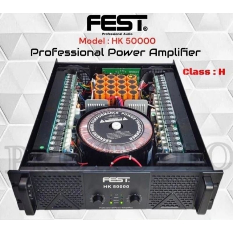 Power FEST HK50000 Original Amplfiier Fest HK 50000 CLASS H