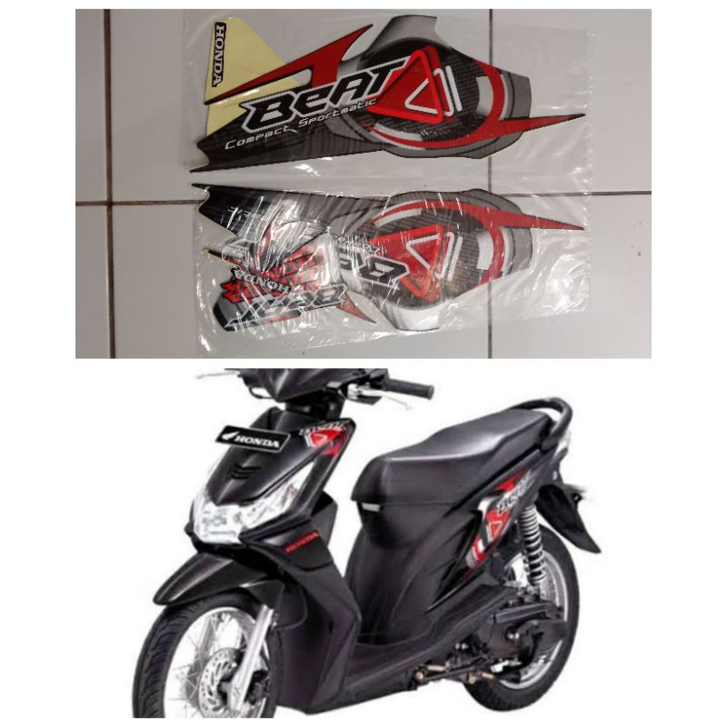 Stiker striping beat karbu 2009 / Lis striping beat karbu 2009