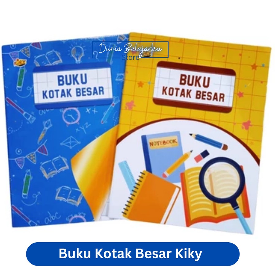 

Buku Tulis Kotak Besar Kiky 38 lembar [SATUAN]