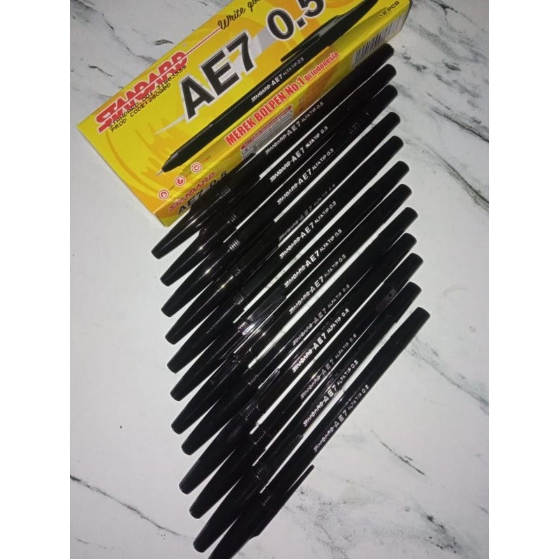 

bulpoin standard hitam 1 pack isi 12 pcs. bulpoin murah 1 pack isi 12 pcs ketebalan 0.5mm