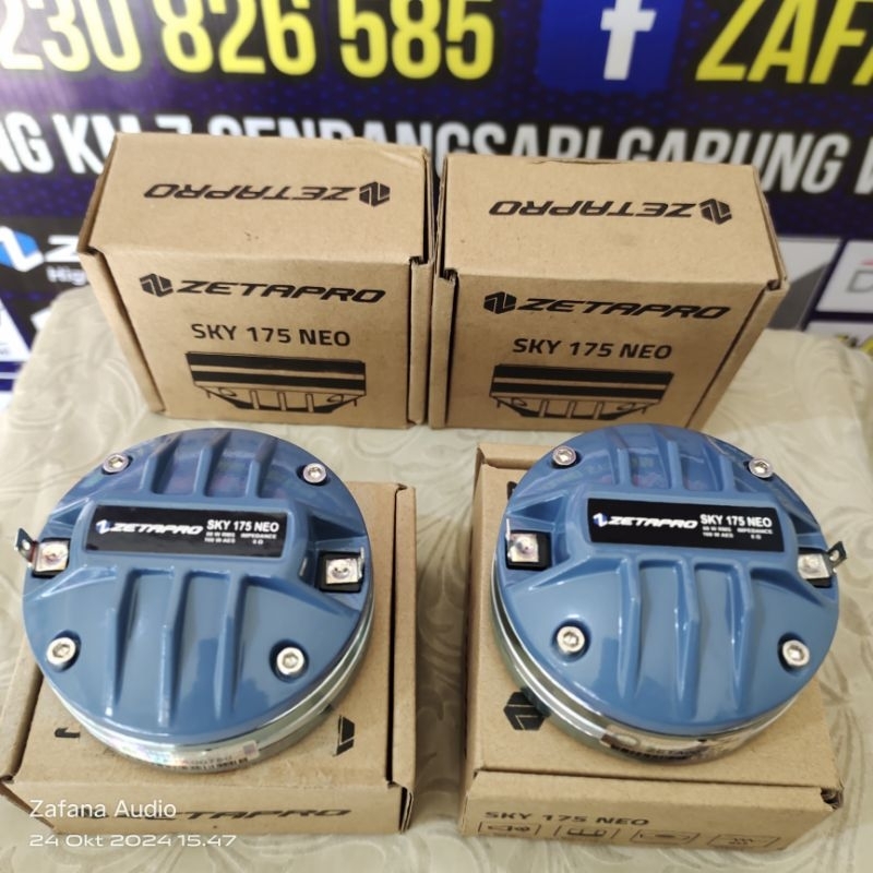 Driver Tweeter ZETAPRO SKY175NEO / SKY 175 NEO 160 Watt Original