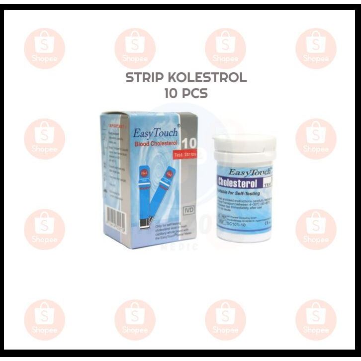 Easytouch Strip Box Kolestrol / Easytouch Glucosa / Easytouch Uric Acid / Easytouch Hemoglobin Strip