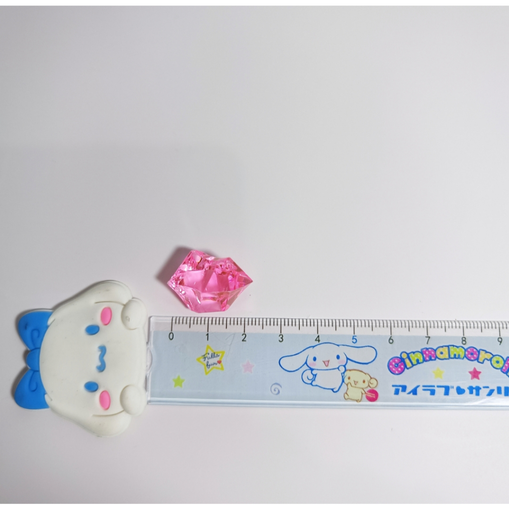 Batu Kristal Akrilik Hiasan Ukuran Besar BIRU Hiasan Aquarium