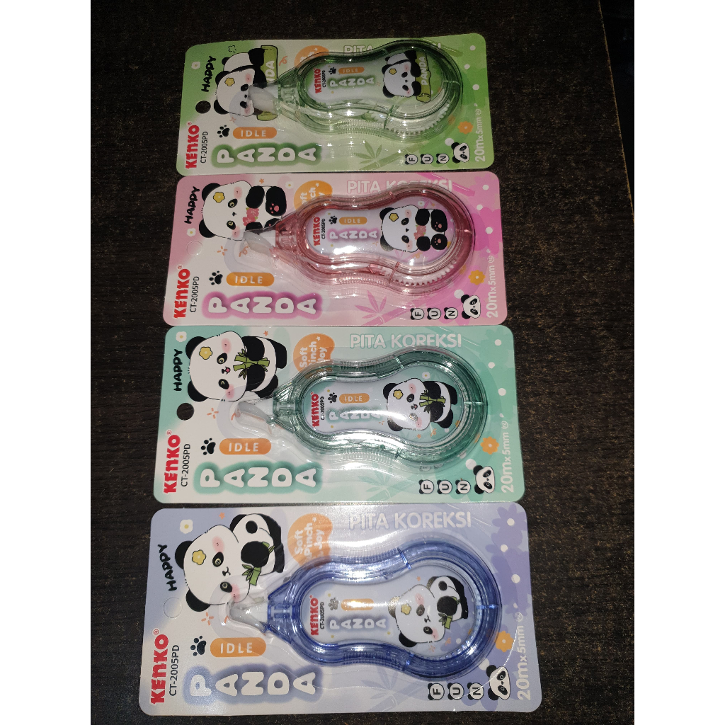 

TIPEX, TIPEX KERTAS KENKO, TIPEX PITA, CORRECTION TAPE PANDA CT-2005PD