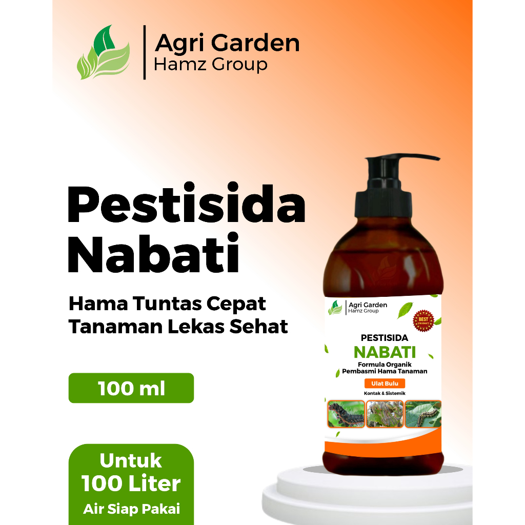 AGRI - PESTISIDA NABATI UNTUK ULAT BULU AMPUH 100ML