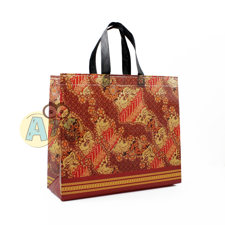 

Tas Spunbond Coating Motif Batik Kiky