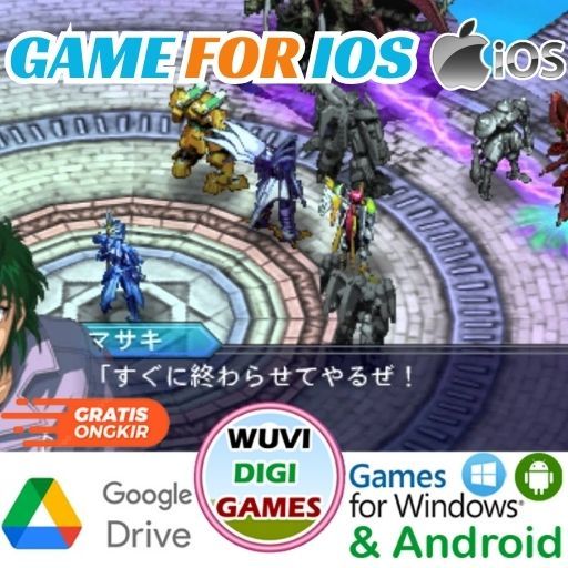 IOS Game | Super Robot Taisen OG Saga Masou Kishin 2 Revelation of Evil God Untuk IPhone/IPad | PSP 