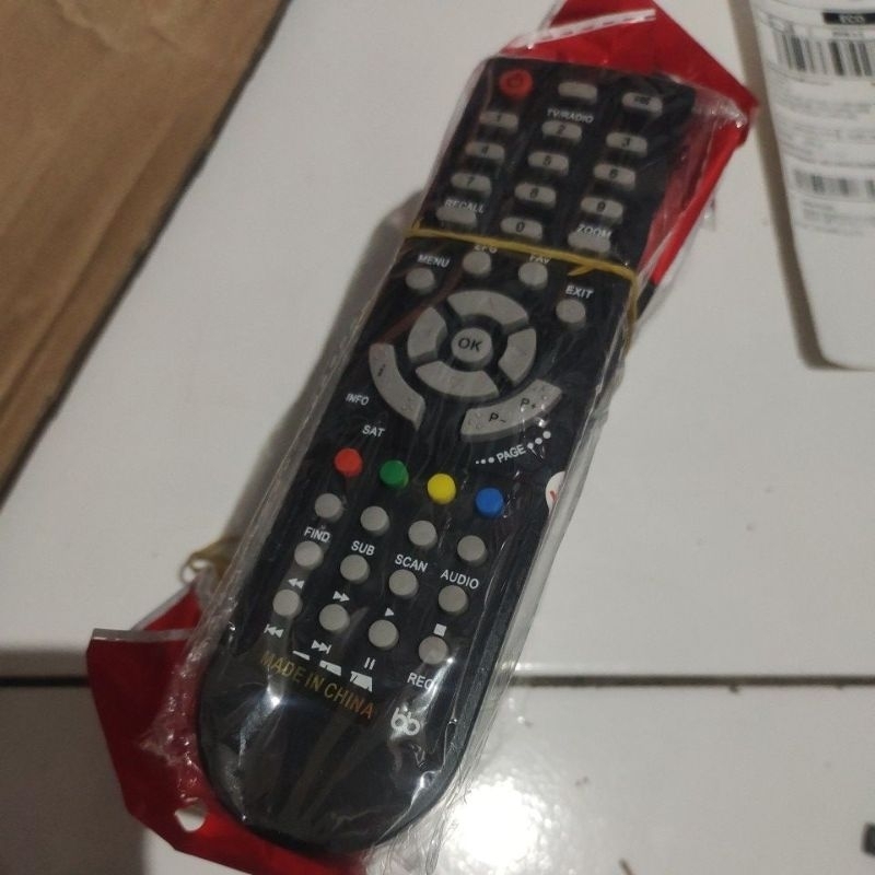 REMOT RECEIVER NUSANTARA HD / REMOT SET TOP BOX T2 TANAKA