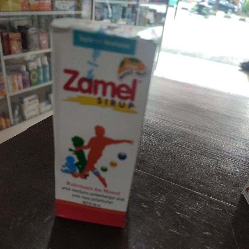 zamel sirup vitamin anak plus vit d3