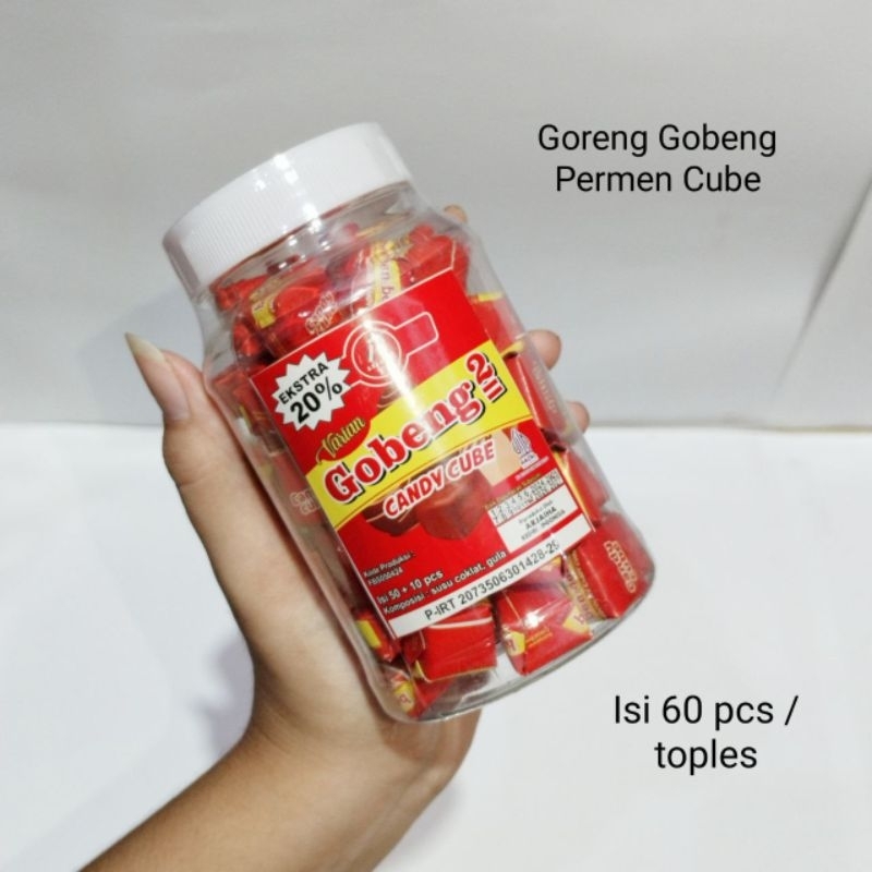 

PERMEN CANDY CUBE GOBENG-GOBENG ISI 60 PCS