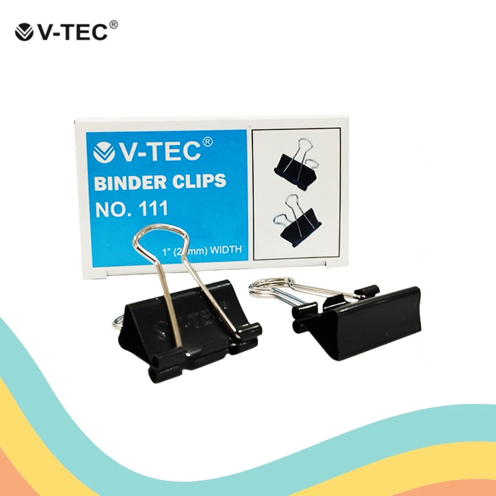 

BINDER CLIP V-TEC 111 (1 PACK)