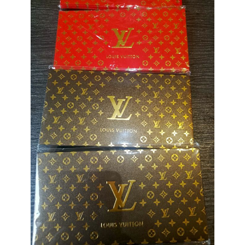 

IK6 Amplop lebaran merek Motif LV CHANEL Angpao Tahun Baru Imlek Natalan