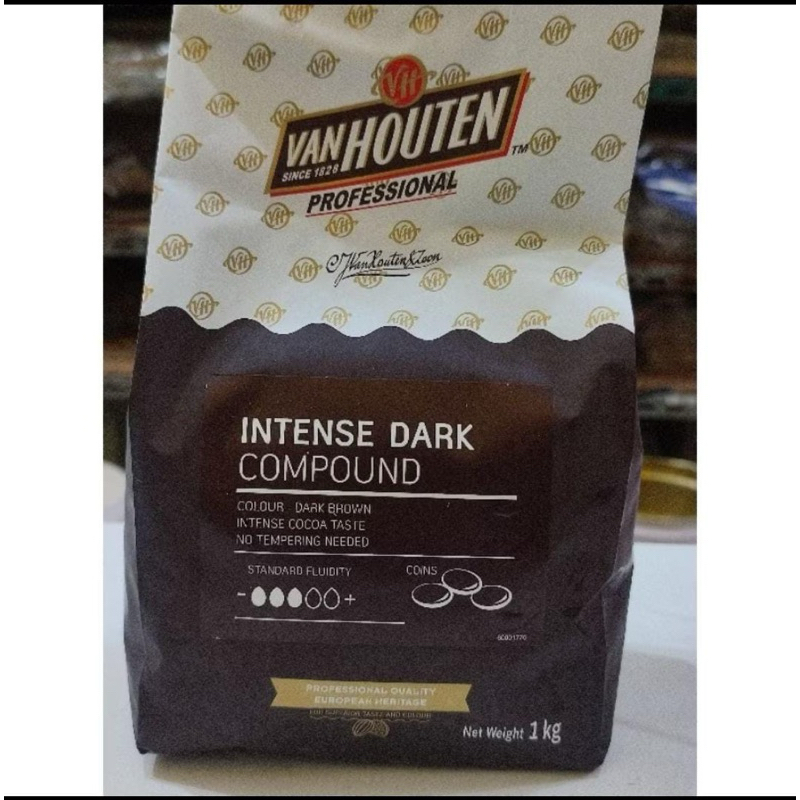 

van houten button | van houten dark compound kemasan repack 250gr
