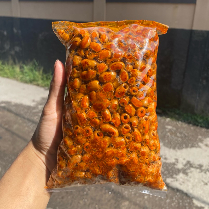 

makaroni bantat TASIKMALAYA pedas gurih daun jeruk