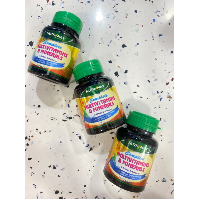 NUTRIMAX COMPLITE MULTIVITAMIN & MINERAL/SUPLLEMENT LENGKAP DAYA IMUN