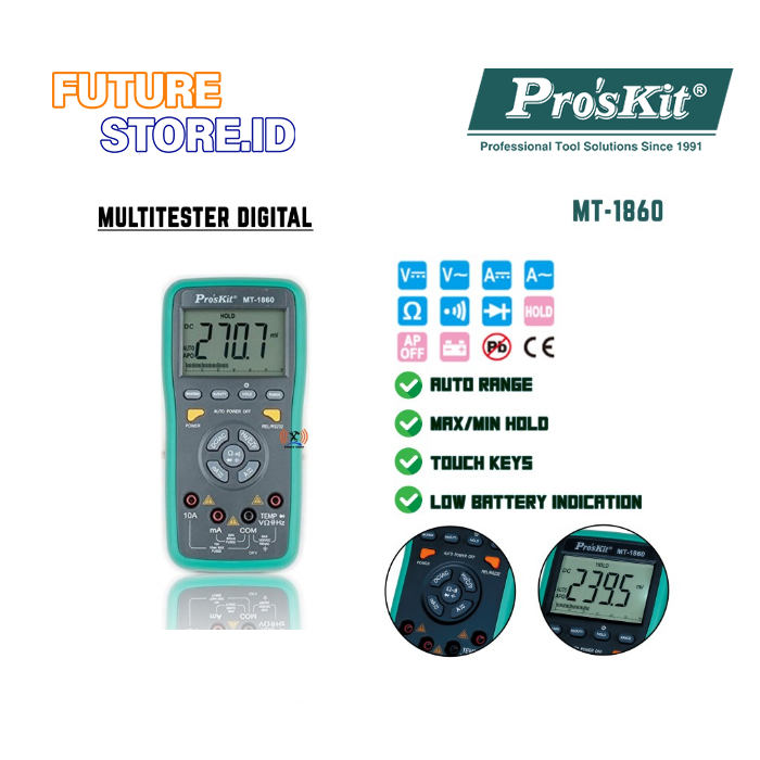PROSKIT MT-1860 MULTITESTER - AVOMETER ORIGINAL
