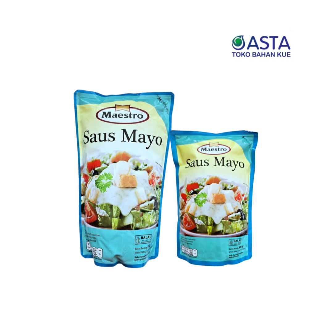 

Maestro Saus Mayo 1 Kg/500 Gr