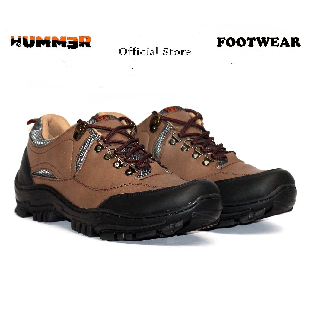 HUMM3R Wagon Brown - Sepatu BootsTracking Jumbo Pria
