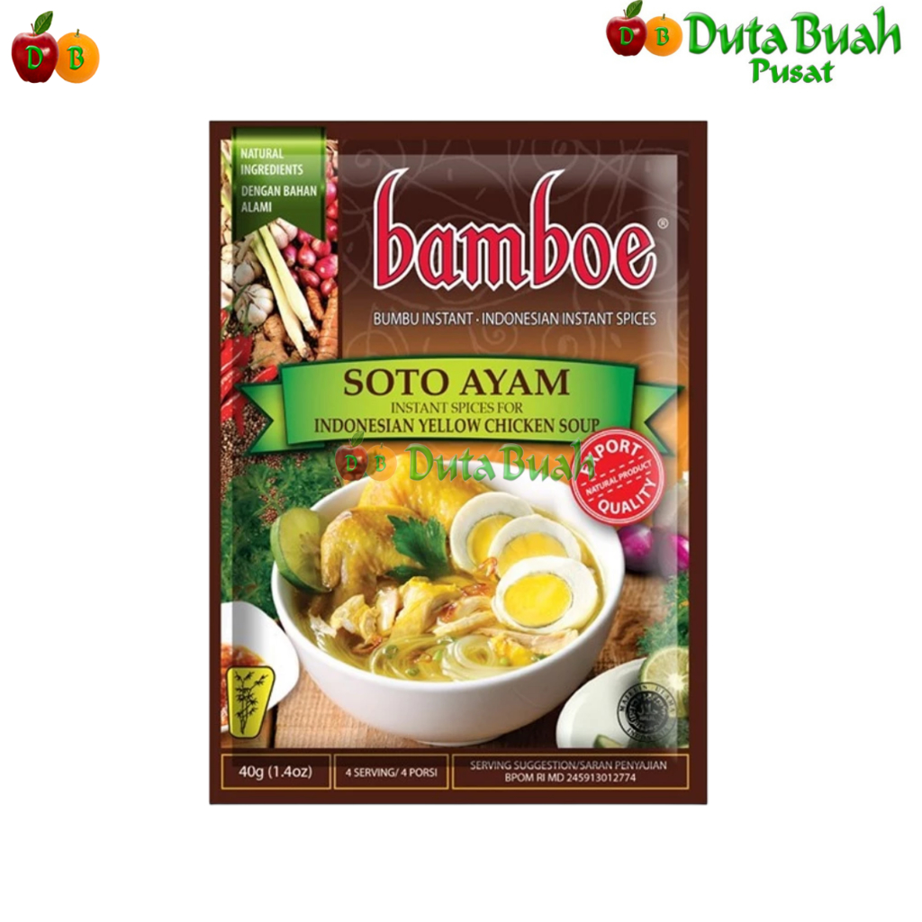 

DUTA BUAH Bamboe Bumbu Soto Ayam 40g